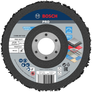 Bosch - Disc de slefuire metal N377 125x22.23mm 2608607633 