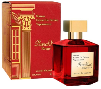 Fragrance World Barakkat Rouge 540 Extrait De Parfum Extract de parfum pentru femei 100 ml 