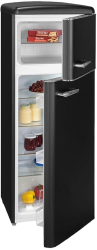 Frigider Retro Exquisit 206 litri negru 