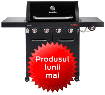 Gratar pe gaz din inox Char-Broil Professional Core B 4 grile din fonta TRU-Infrared 140916 