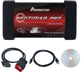 Kit complet cabluri tester auto multimarca universal masini AerMotor MultiDiag DS150
