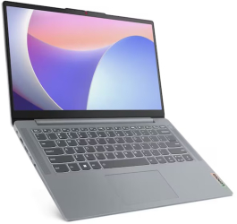 Laptop Lenovo IdeaPad Slim 3 14AMN8 Procesor AMD Ryzen 3 7320U 8GB RAM DDR5 SSD 128GB AMD Radeon 610M Arctic Grey 