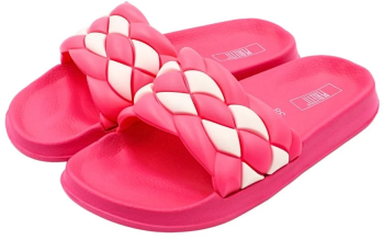 Papuci de dama fucsia Perletti 41 EU 