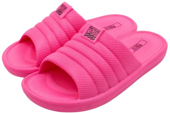 Papuci de dama roz neon ultra confortabili Perletti 39 EU 