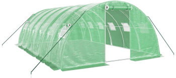 Sera Cu Cadru Din Otel Verde 24 M² 6X4X2 M 