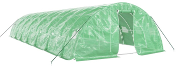Sera Cu Cadru Din Otel Verde 70 M² 14X5X2 3 M 
