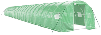 Sera Cu Cadru Din Otel Verde 72 M² 24X3X2 M 