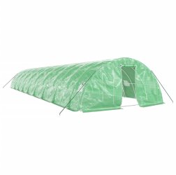 Sera Cu Cadru Din Otel Verde 90 M² 18X5X2 3 M 