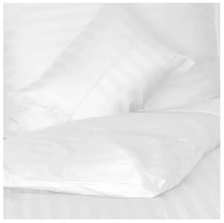 Set lenjerie de pat matrimonial Billerbeck 3 piese Reka alb