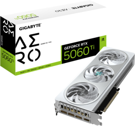 Placa video Gigabyte AERO OC NVIDIA GeForce RTX 5060 Ti 16GB GDDR7 128 bit DLSS 4 