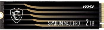 SSD MSI Spatium M480 Pro 2TB PCI Express 4.0 x4 M.2 2280 