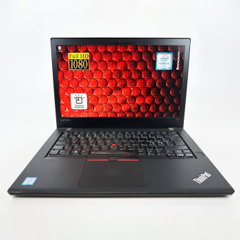 Laptop Lenovo Thinkpad T470 Intel i5 - 6300U 256GB SSD 8 GB RAM Ecran 14 inch FULL HD TouchScreen Business RUCSAC CADOU Garantie 12 luni