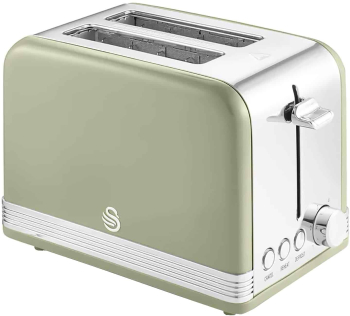 Prajitor de paine Swan Retro ST19010GNEU 2 felii 815 W kaki 