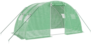Sera Cu Cadru Din Otel Verde 8 M² 4X2X2 M 