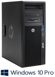 Workstation HP Z420 E5-1650 32GB DDR3 512GB SSD Quadro P400 Win 10 Pro 