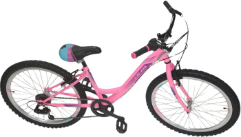 Bicicleta Copii DHS Modesty - 24 Inch Roz 