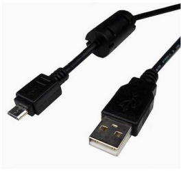 Cablu USB A tata - micro USB tata 1.8m HI-Speed cu ferita 