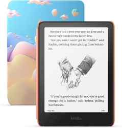eBook Reader Amazon Kindle Paperwhite Kids Gen 12 2024 Starfish Ecran 300ppi 7 inch Wi-Fi Bluetooth 16GB USB Type-C Roz 