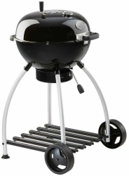 Gratar cu carbuni si termometru integrat Rosle Kettle Grill No 1. Sport F50 Ø 50 cm negru 