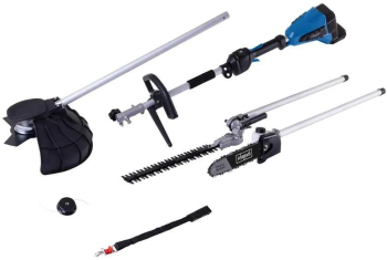 Set coasa electrica 4 in 1 fara acumulator BC-MFH400-X Scheppach 5904820900 2x20 V 