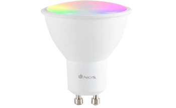 Bec LED inteligent NGS GLEAM510C Wi-Fi RGB+W 5W GU10 460LM - RESIGILAT