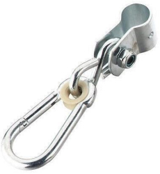 Carabina pentru leagan cu sistem de prindere rotund 25 mm 