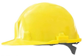 Casca de protectie Kaspe fara ventilatie Reis Galben 