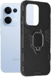 Husa pentru Oppo Reno13 Pro - Techsuit Silicone Shield - Black 