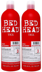 Pachet promo ingrijire par Tigi Bed Head Resurrection pentru par deteriorat Sampon 750 ml + Balsam 750 ml