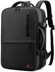 Rucsac extensibil Mercaton compatibil cu laptop-uri pana la 17.3 Port USB Waterproof Travel Size Negru 