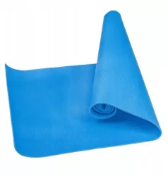 Saltea pentru yoga fitness   albastra 173x61x0.4 cm Springos