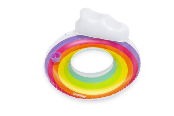 BESTWAY COLAC GONFLABIL CU TETIERA RAINBOW 107 CM 