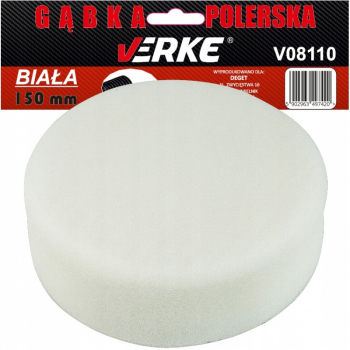 Burete de lustruit 150mm alb V08110 Verke 