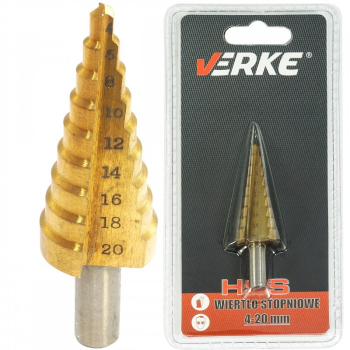 Burghiu conic 4-20mm V05056 Verke 