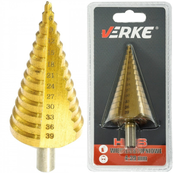 Burghiu conic 4-39mm V05059 Verke 