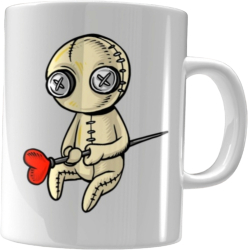Cana alba personalizata Doll Voodoo INOVATIX® . 330ml