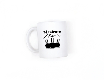Cana alba personalizata Manichiura INOVATIX® . 330ml 