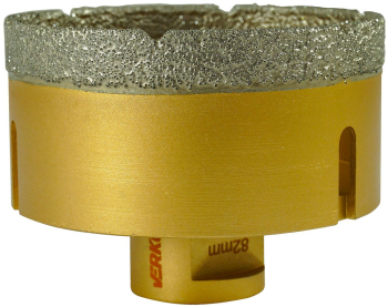 Carota diamantata pentru piatra M14 82 mm V05182 Verke 