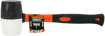 Ciocan de cauciuc Verke maner din fibra de sticla 660g V86553 