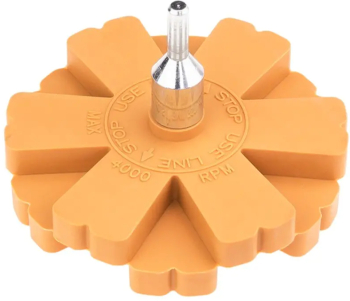 Disc de cauciuc pentru indepartarea lipiciului Verke V06621 90x20 mm 