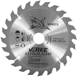 Disc de taiere lemn 150x22.2 mm V44015 Verke 