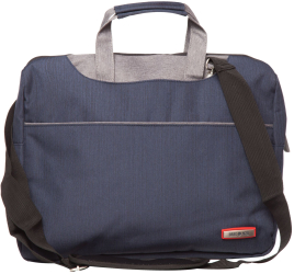 Geanta laptop 15 inch Lamonza Madrid 38x31x5 cm albastra