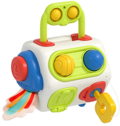 Jucarie senzoriala Montessori cu activitati educationale 10 in 1 plastic dezvoltare abilitati cognitive 