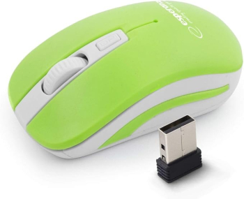 Mouse wireless 1600dpi verde Uranus ESPERANZA 