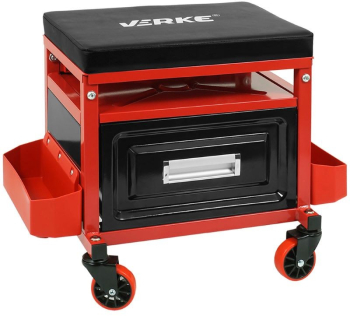 Scaun service auto cu sertar scule roti 360 grade V83264 Verke 