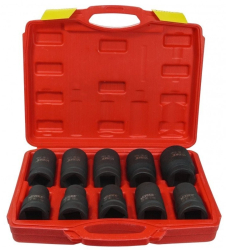 Set 10 chei tubulare Verke V39465 de impact 1 17-41 mm 