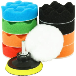 Set 10 piese polish auto profesional Verke V08119 80 mm 