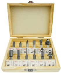Set freze lemn 12 buc 8 mm V05068 Verke 