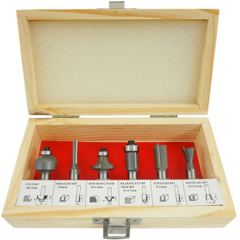 Set freze lemn 6 piese 8mm V05067 Verke 