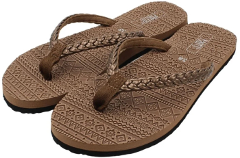 Slapi flip-flops pentru femei Perletti maroniu 40 EU 